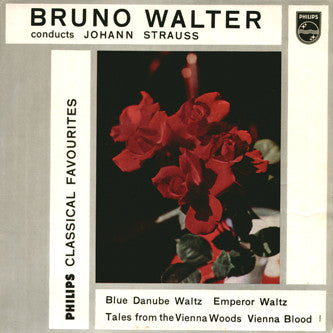 Bruno Walter Conducts Columbia Symphony Orchestra / Johann Strauss Jr. : Bruno Walter Conducts Johann Strauss (10", Album)