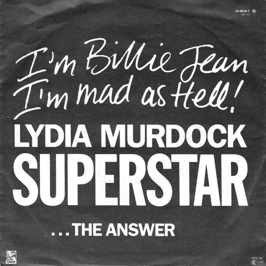 Lydia Murdock : Superstar (7")