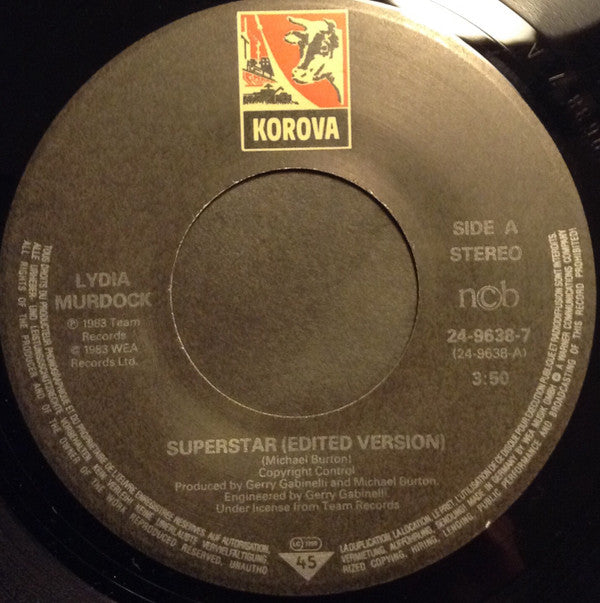 Lydia Murdock : Superstar (7")