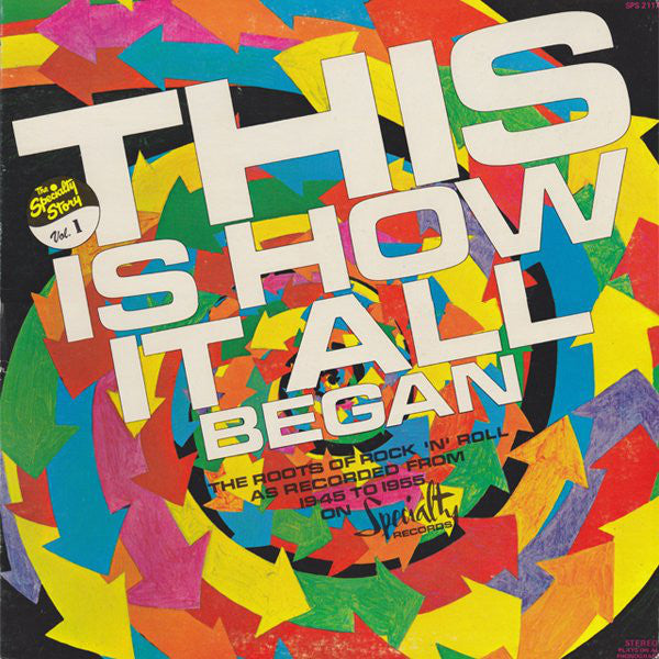 Various : This Is How It All Began Vol 1 (LP, Comp, Gat)