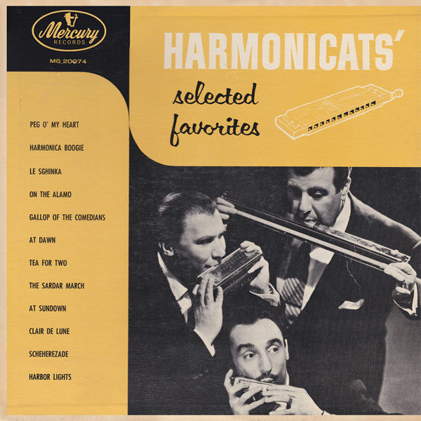 Jerry Murad's Harmonicats : Harmonicats' Selected Favorites (LP, Comp)