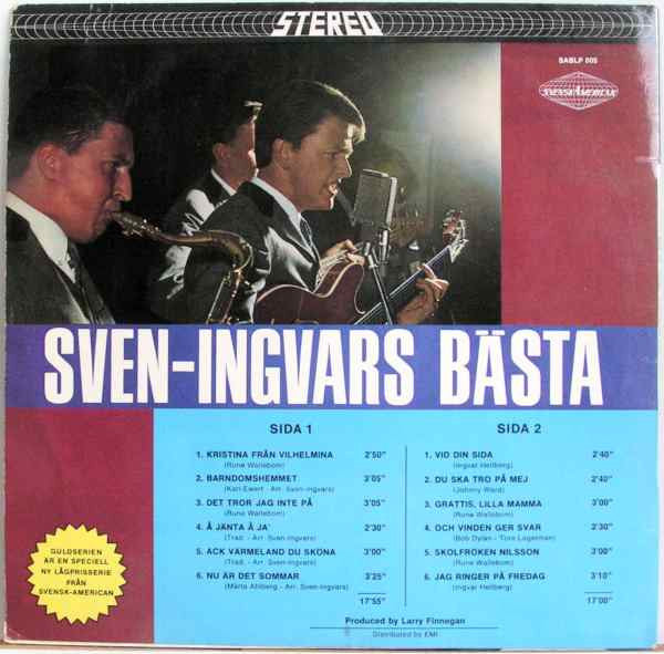 Sven-Ingvars : Sven-Ingvars Bästa (LP, Comp)