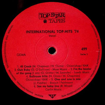 Unknown Artist : International Top-Hits '74 (Vocal) (LP)