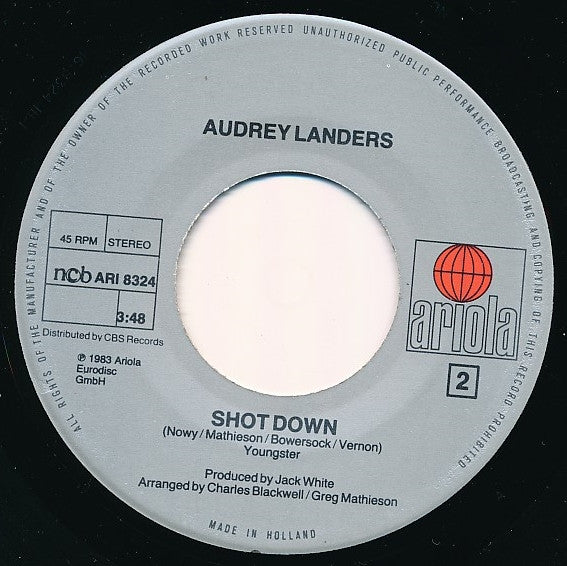 Audrey Landers : Manuel Goodbye (7", Single)