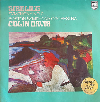 Jean Sibelius - Sir Colin Davis, Boston Symphony Orchestra : Symphony No. 2  (LP)