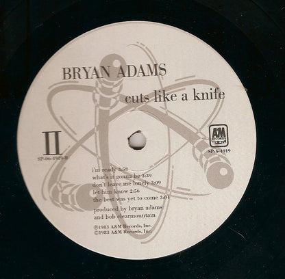 Bryan Adams : Cuts Like A Knife (LP, Album)