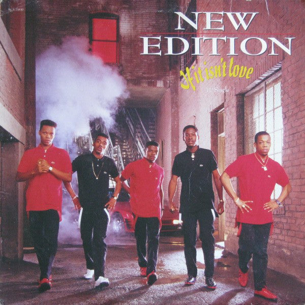 New Edition : If It Isn't Love (12", Single)