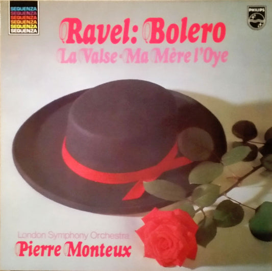 Maurice Ravel – The London Symphony Orchestra, Pierre Monteux : Bolero · La Valse · Ma Mère L’Oye  (LP, RE, RP)