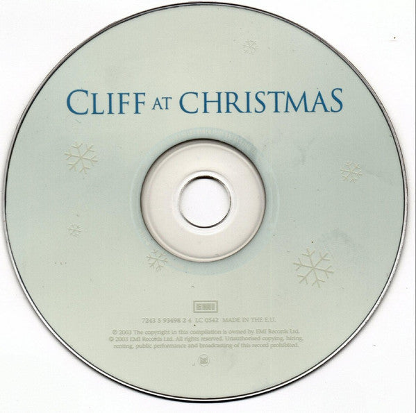 Cliff Richard : Cliff At Christmas (CD, Comp)