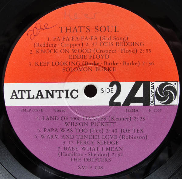 Various : That's Soul (LP, Comp, Gat)