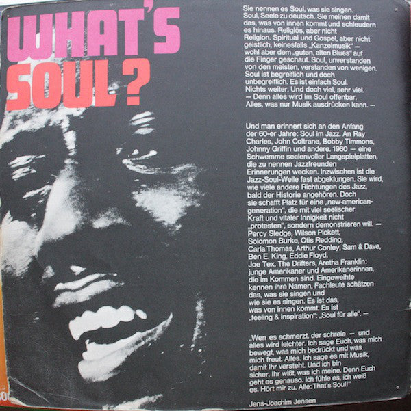 Various : That's Soul (LP, Comp, Gat)