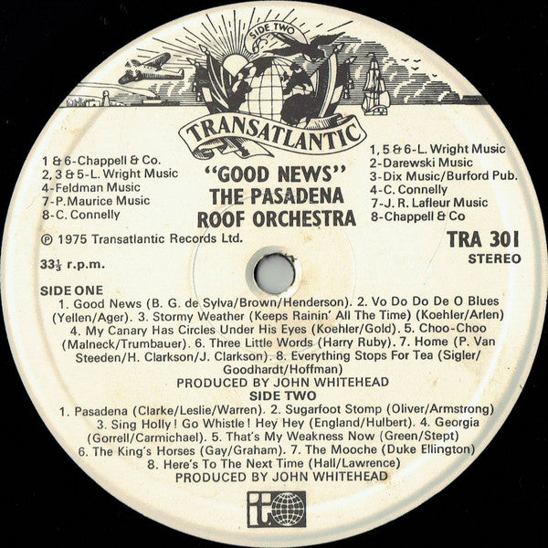 The Pasadena Roof Orchestra : Good News (LP)