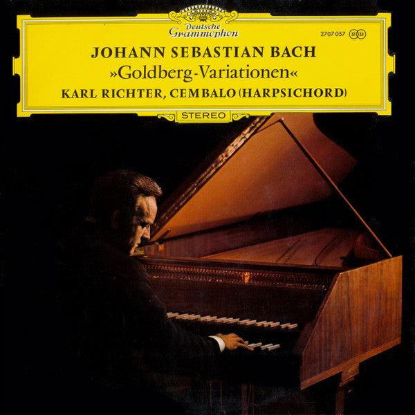 Karl Richter, Johann Sebastian Bach : Goldberg-Variationen (2xLP, Gat)