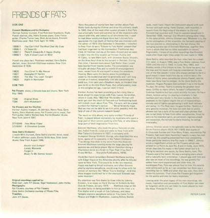 Various : Friends Of Fats (LP, Comp)