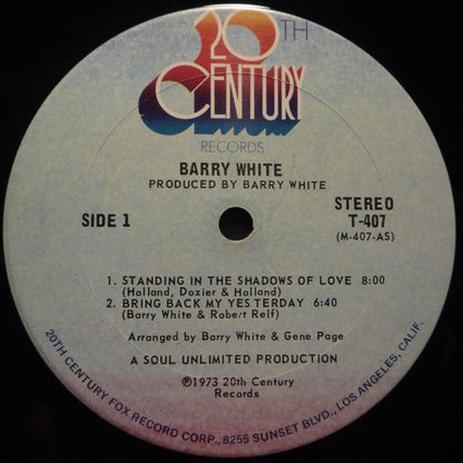 Barry White : I've Got So Much To Give (LP, Album, San)