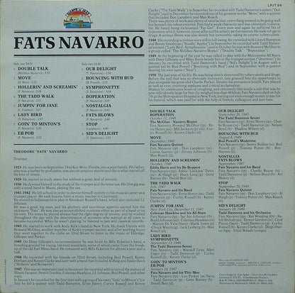 Fats Navarro : Fats Navarro (LP, Comp)