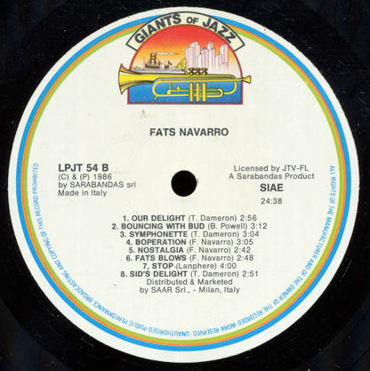 Fats Navarro : Fats Navarro (LP, Comp)