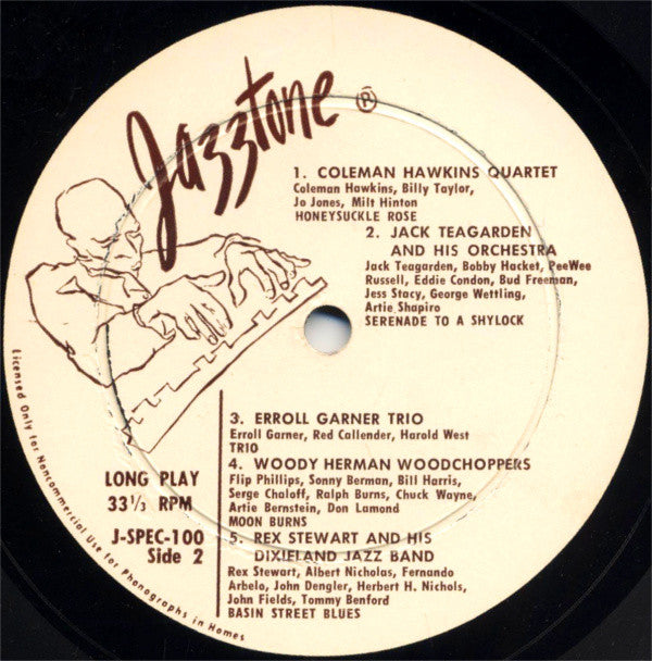 Various : Jazz Sampler (10", Smplr, Gat)