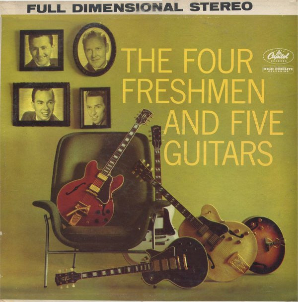 The Four Freshmen : The Four Freshmen And Five Guitars (LP, Album)