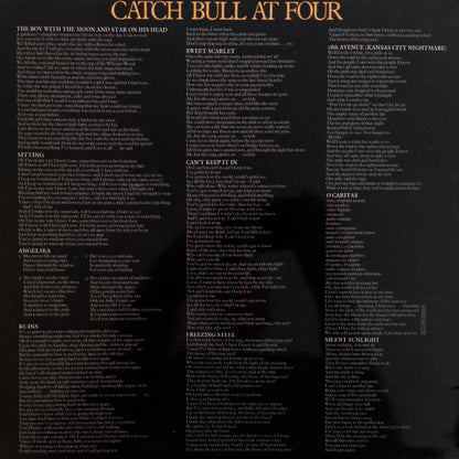 Cat Stevens : Catch Bull At Four (LP, Album, Gat)