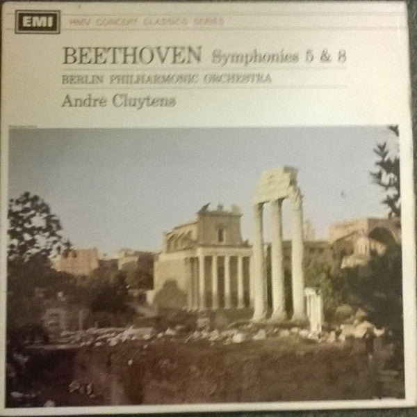 André Cluytens, Berliner Philharmoniker : Beethoven: Symphony No. 5 In C Minor, Symphony No. 8 In F (LP, RE)