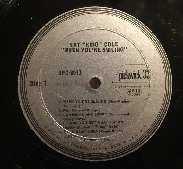 Nat King Cole : When You're Smiling (LP, Album)