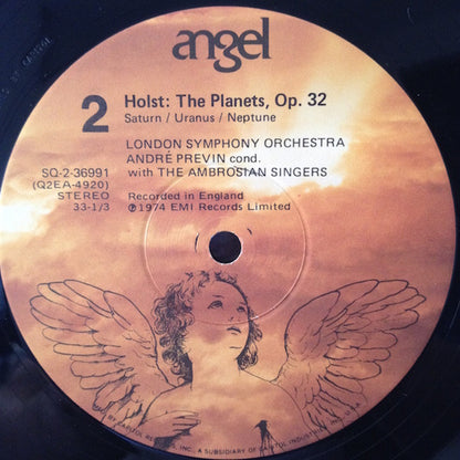 Gustav Holst - The London Symphony Orchestra, André Previn : The Planets, Op. 32 (LP, Quad)