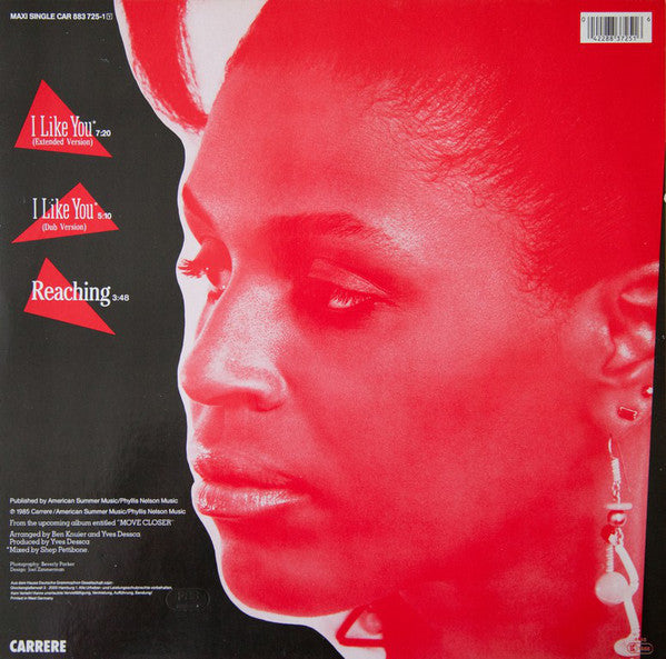 Phyllis Nelson : I Like You (12", Maxi)