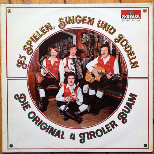 Die Tiroler Buam : Es Spielen,Singen Und Jodeln (LP)