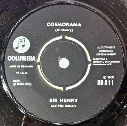 Sir Henry & His Butlers : Cosmorama (7", Single)