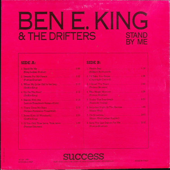 Ben E. King & The Drifters : Stand By Me (LP, Comp)