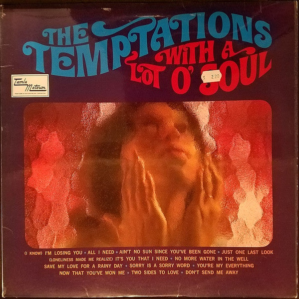 The Temptations : With A Lot O' Soul (LP, Album)