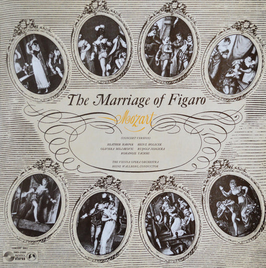 Wolfgang Amadeus Mozart, Orchester Der Wiener Staatsoper · Heinz Wallberg : The Marriage Of Figaro (Concert Version) (LP)