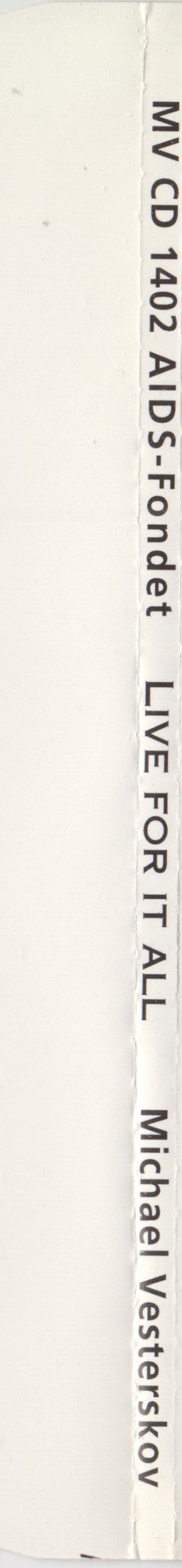 Michael Vesterskov : Live For It All (CD, Single)