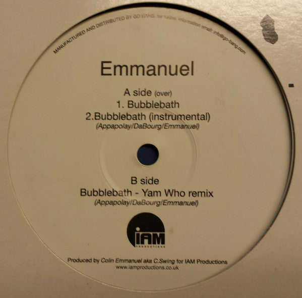 Emmanuel (4) : Bubblebath (12")