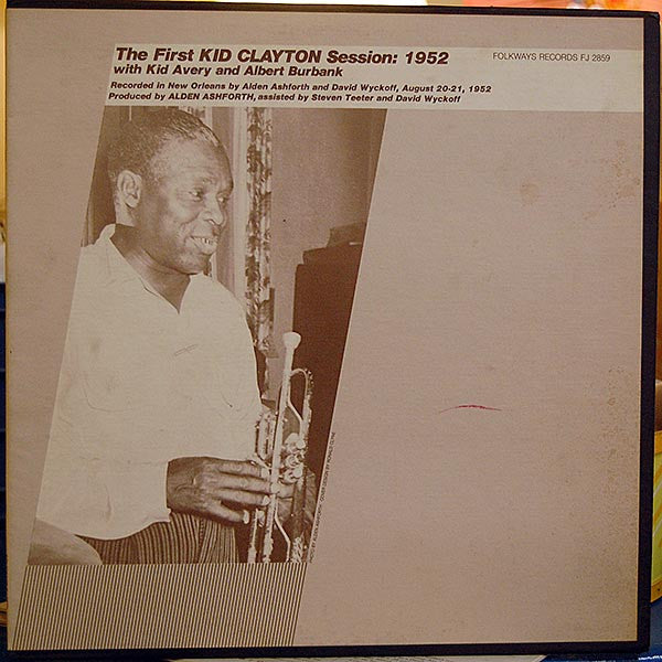 Kid Clayton : The First Kid Clayton Session:1952 (LP)