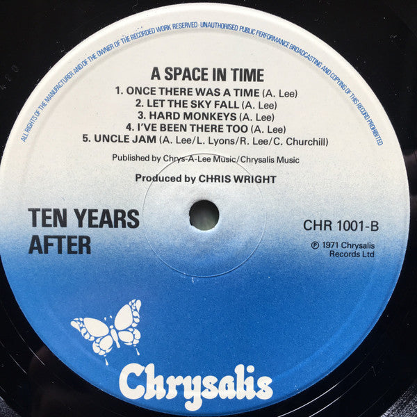 Ten Years After : A Space In Time (LP, Album)