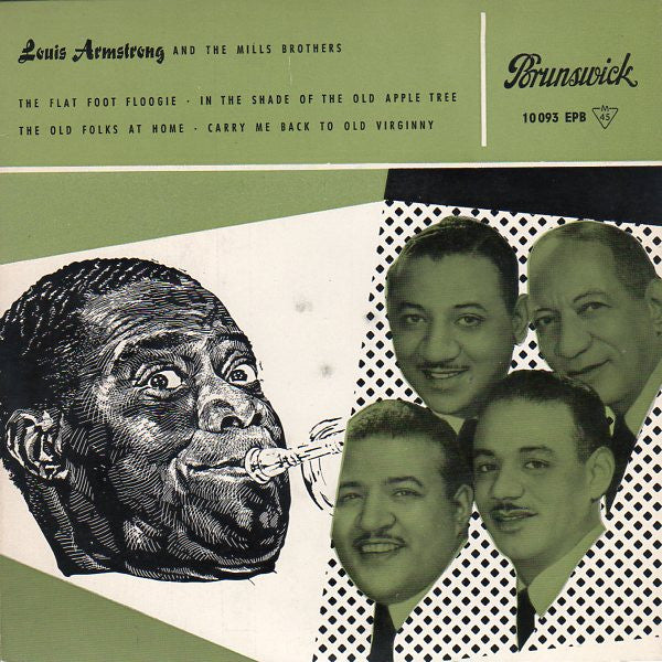 Louis Armstrong And The Mills Brothers : Louis Armstrong And The Mills Brothers (7", EP, RE)