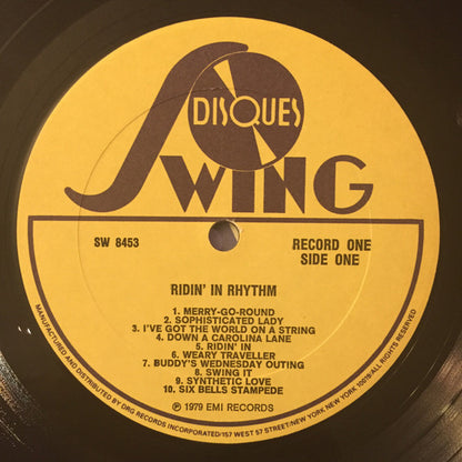 Various : Ridin' In Rhythm (2xLP, Comp, Gat)