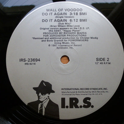 Wall Of Voodoo : Do It Again (12", Single)