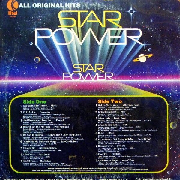 Various : Star Power (LP, Comp, 07 )