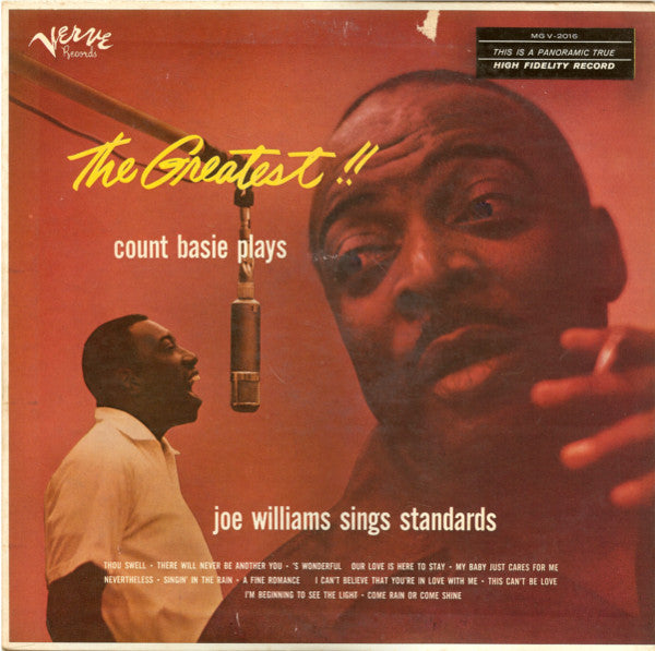 Count Basie : The Greatest! Count Basie Plays...Joe Williams Sings Standards (LP, RE)