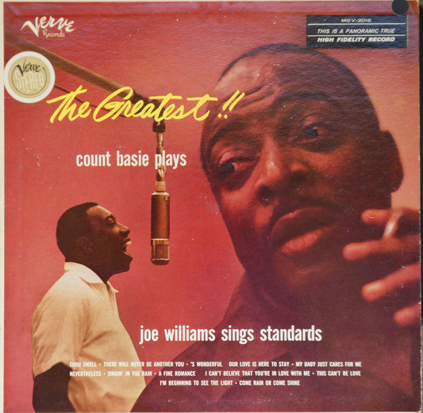 Count Basie : The Greatest! Count Basie Plays...Joe Williams Sings Standards (LP, RE)