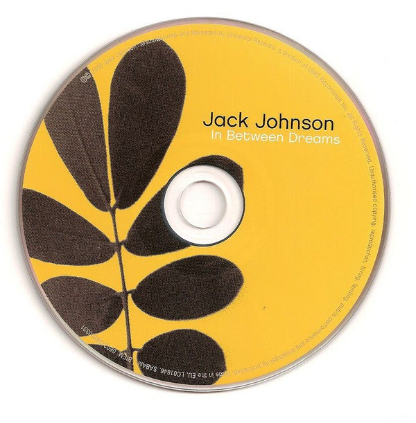 Jack Johnson : In Between Dreams (CD, Album, Dig)