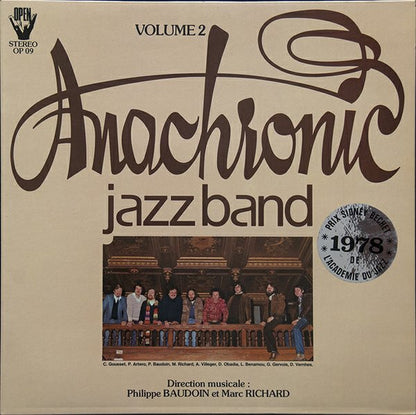 Anachronic Jazz Band : Volume 2 (LP, Album)