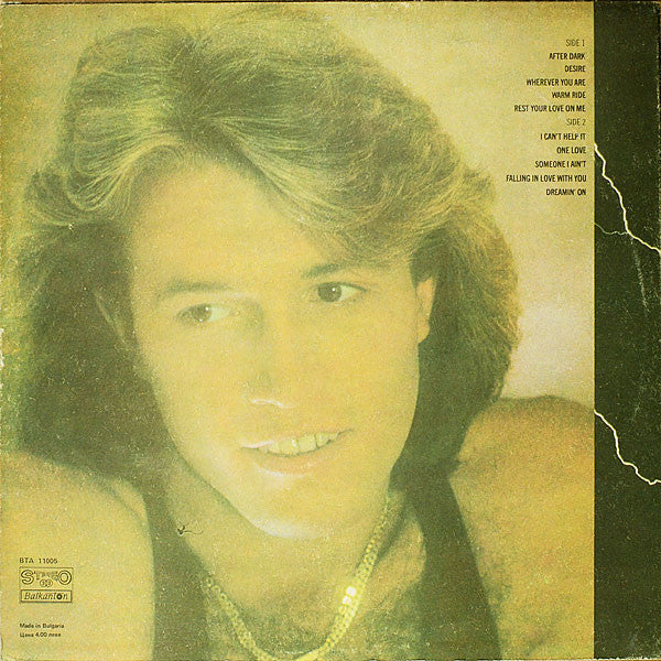 Andy Gibb : After Dark (LP, Album, Red)