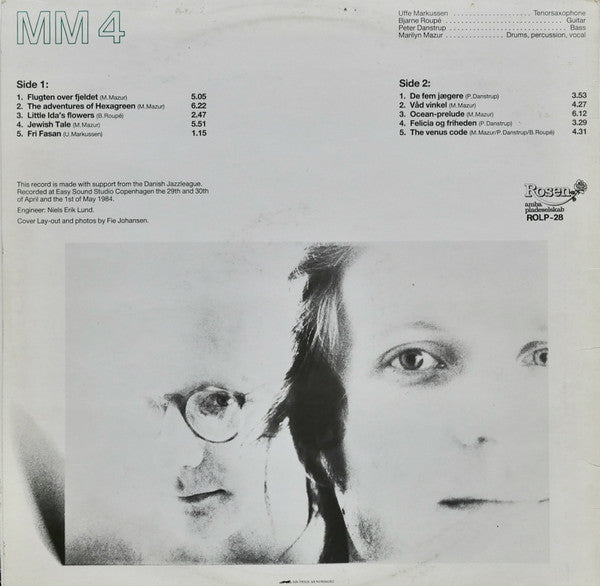 Mazur Markussen Kvartet : MM 4 (LP, Album)