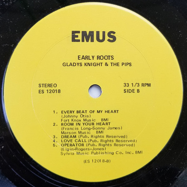 Gladys Knight And The Pips : Early Roots (LP, Comp)