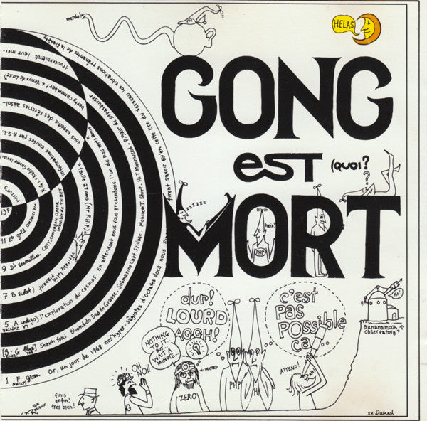 Gong : Gong Est Mort (2xLP, Album, Gat)