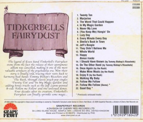 Tinkerbells Fairydust : Tinkerbells Fairydust (CD, Album, Mono, RE)